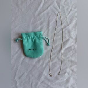 Tiffany & Co. Chain Necklace AG925 Sterling Silver 18” with 16” option